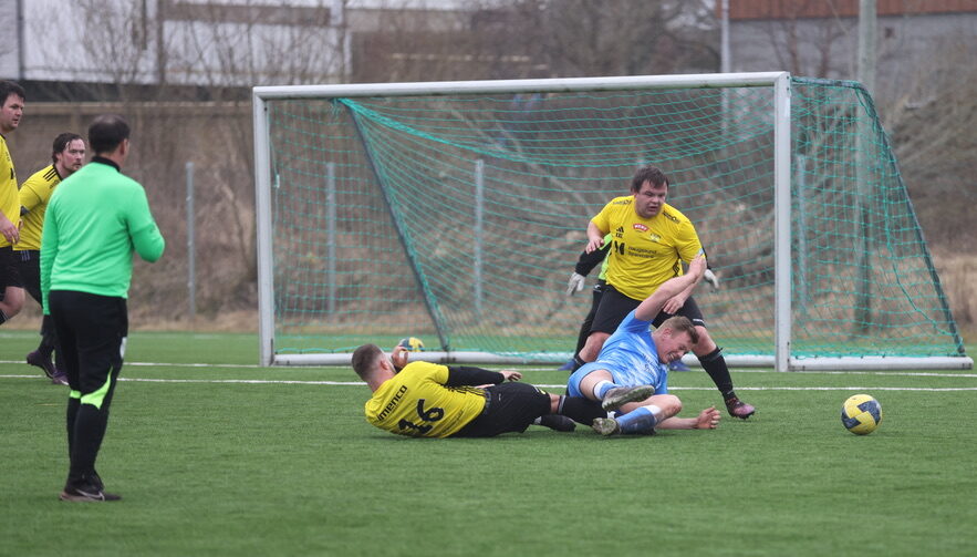 Are Kalsheim fikk kjørt seg mot Andreas Fludal og Skjold/Stega-forsvaret.