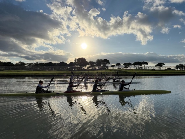 Lokale padlere er i mars på treningsleir i Tyrkia og Colombia. Foto: Privat