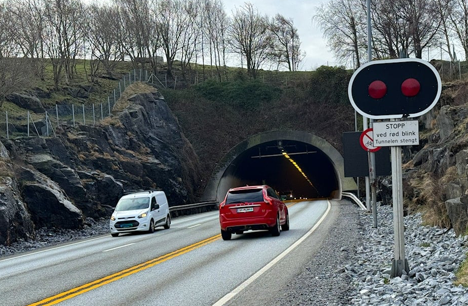 E39 Byfjordtunnelen stenges i forbindelse med en fullskala øvelse mandag kveld. 
