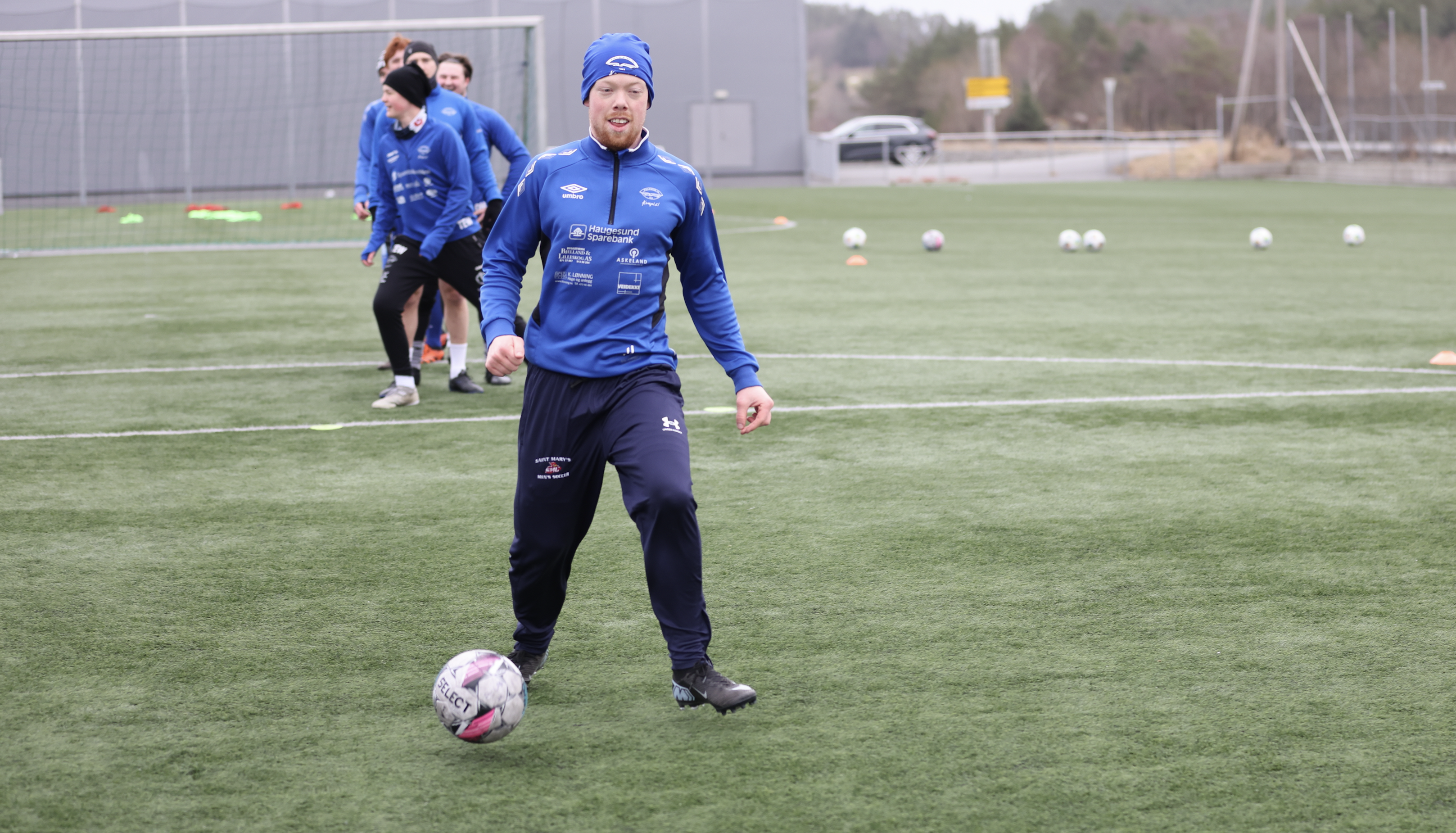 Jon Lindanger ble årets første målscorer i serien for Falkeid. Foto: Alf-Einar Kvalavåg