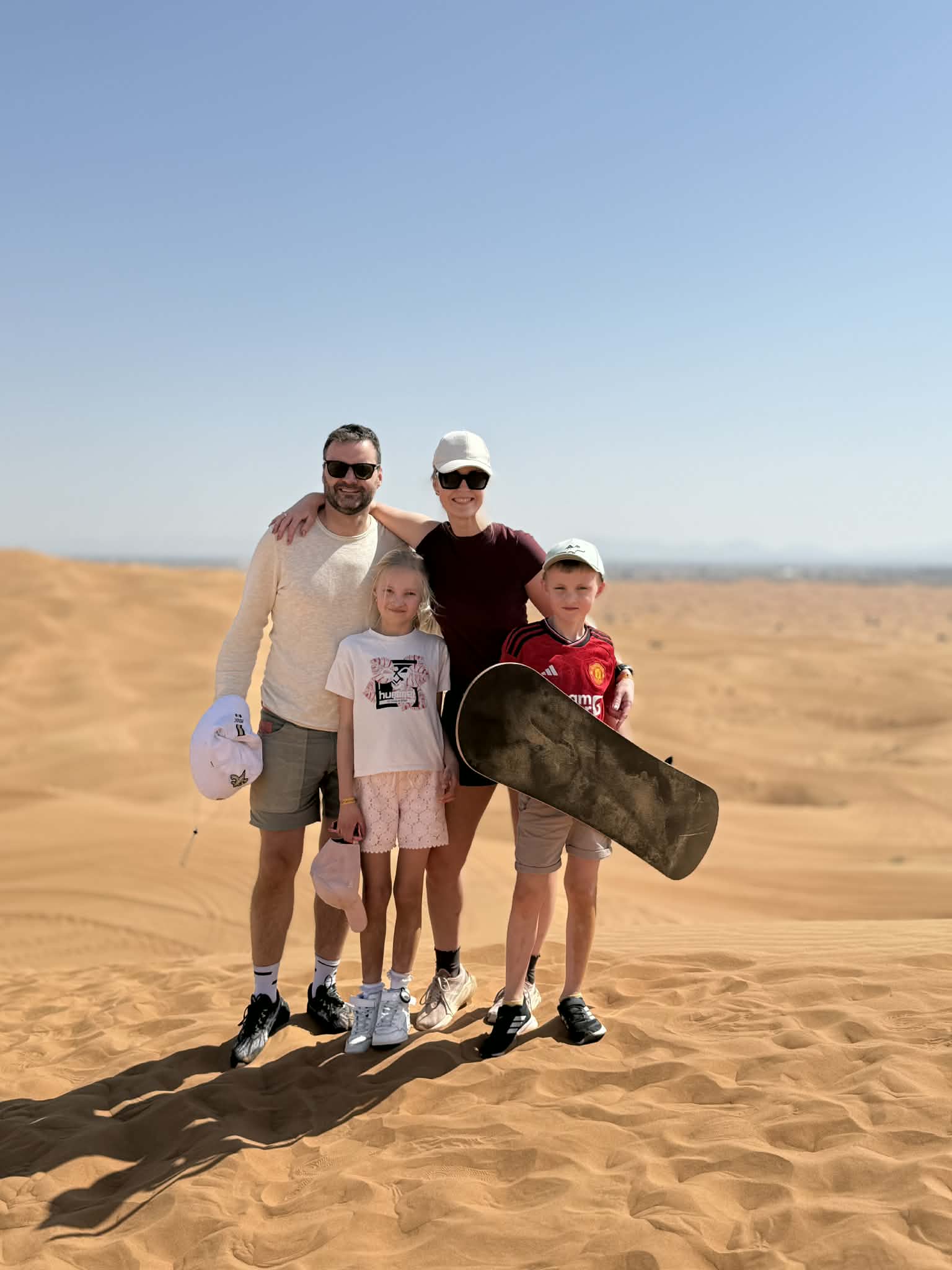 Thomas Førland Brekke, Mathilde Brekke, Kristine Heiland Brekke og Benjamin Brekke.