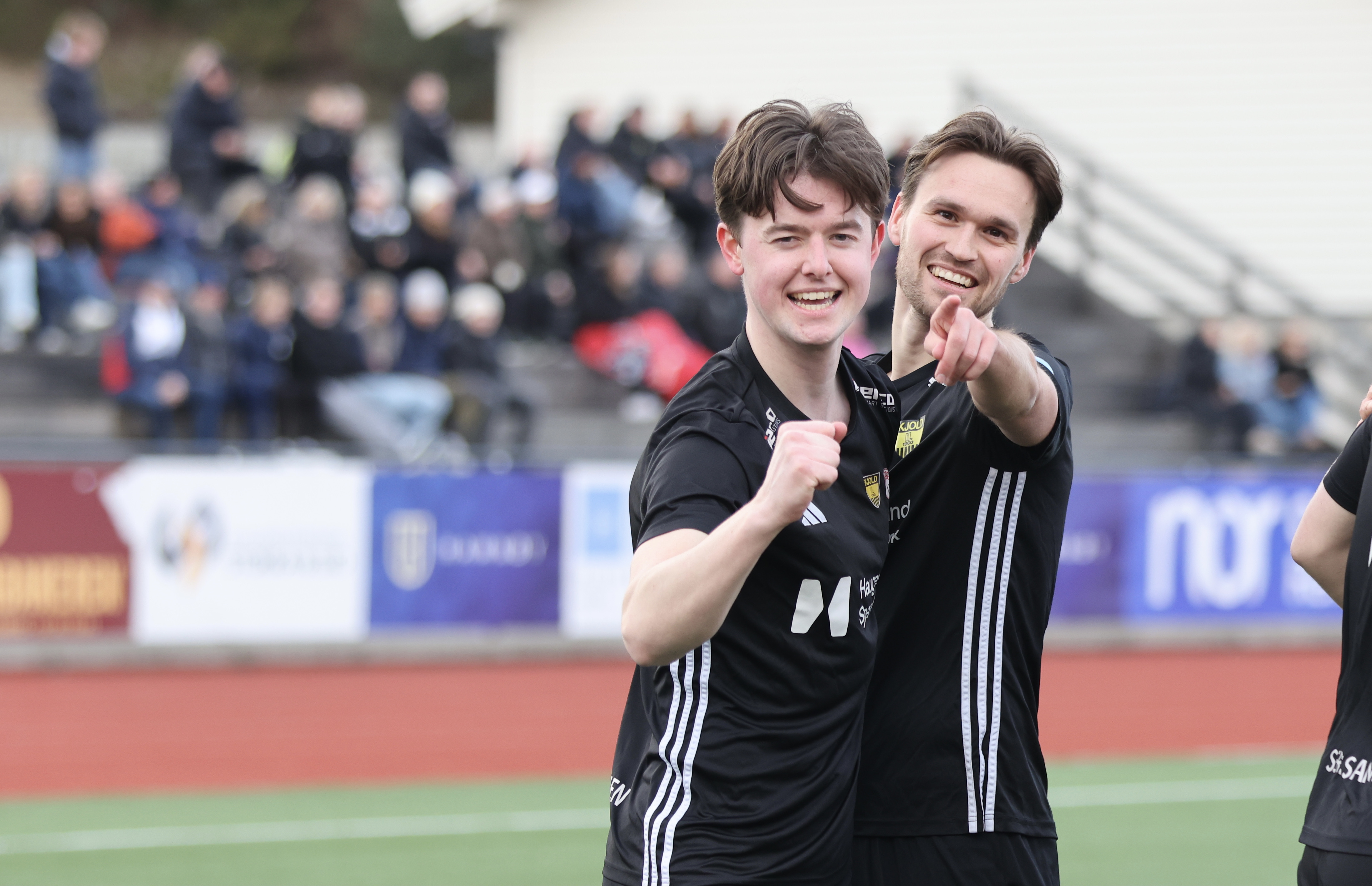  Håkon Mannsåker og Adrian Strand trakk Sauda i 2. runde i Rogalandscupen. Foto: Alf-Einar Kvalavåg