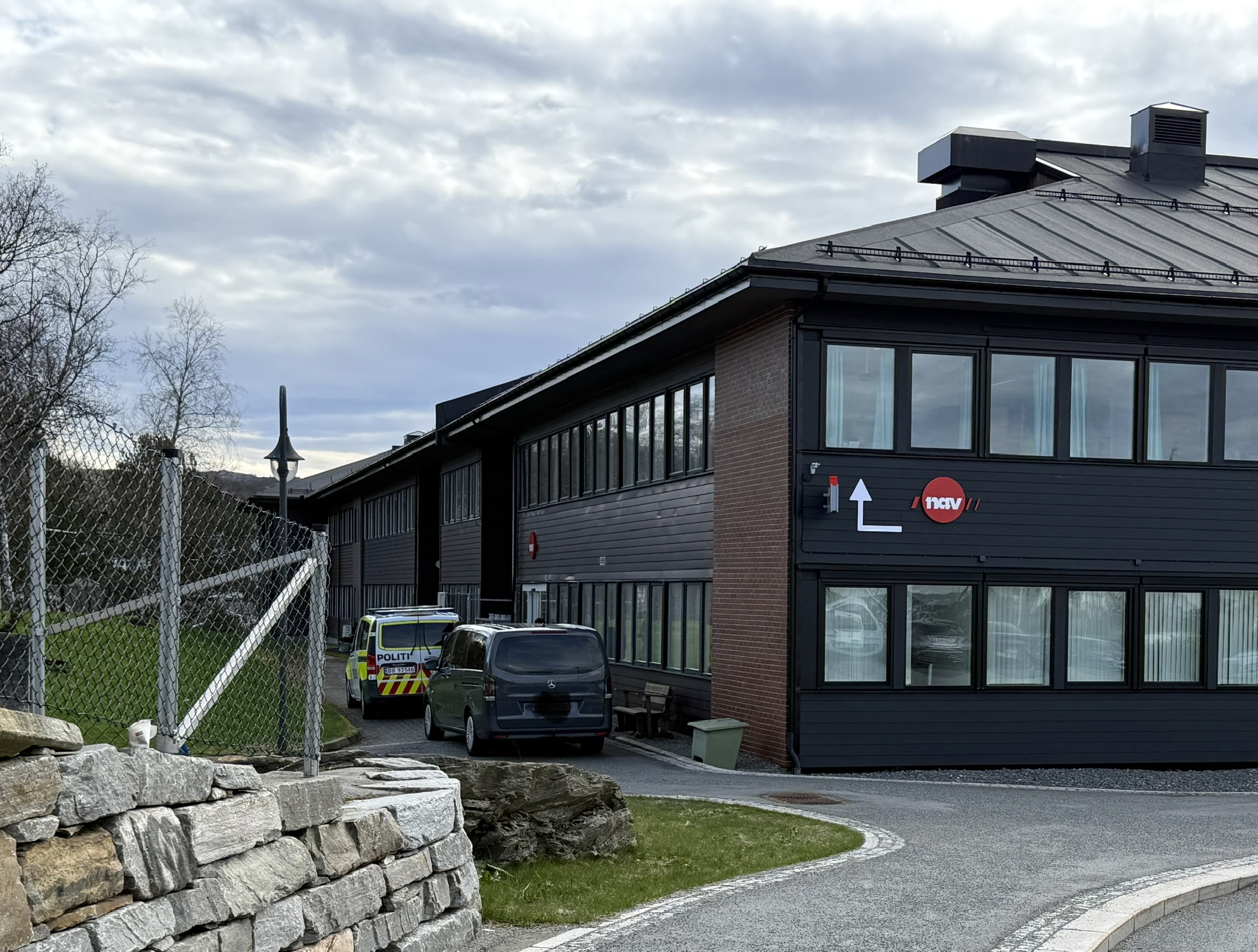 Politiet rykket mandag formiddag ut til Nav sine lokaler i Tysvær.