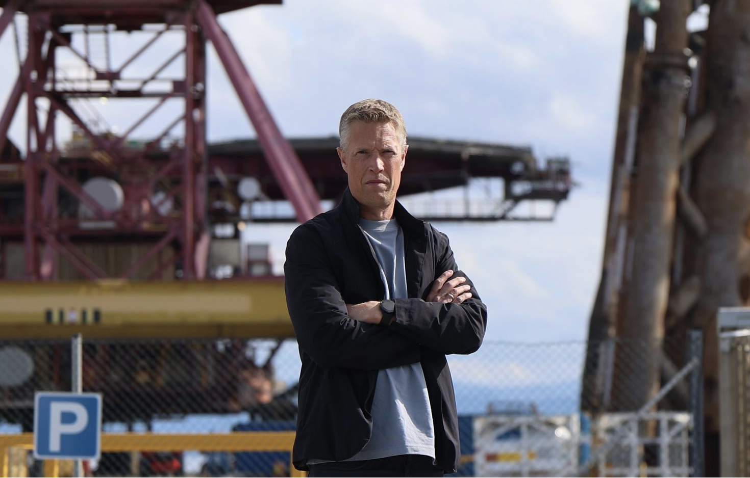 Leder i Fellesforbundet Christian Justnes.