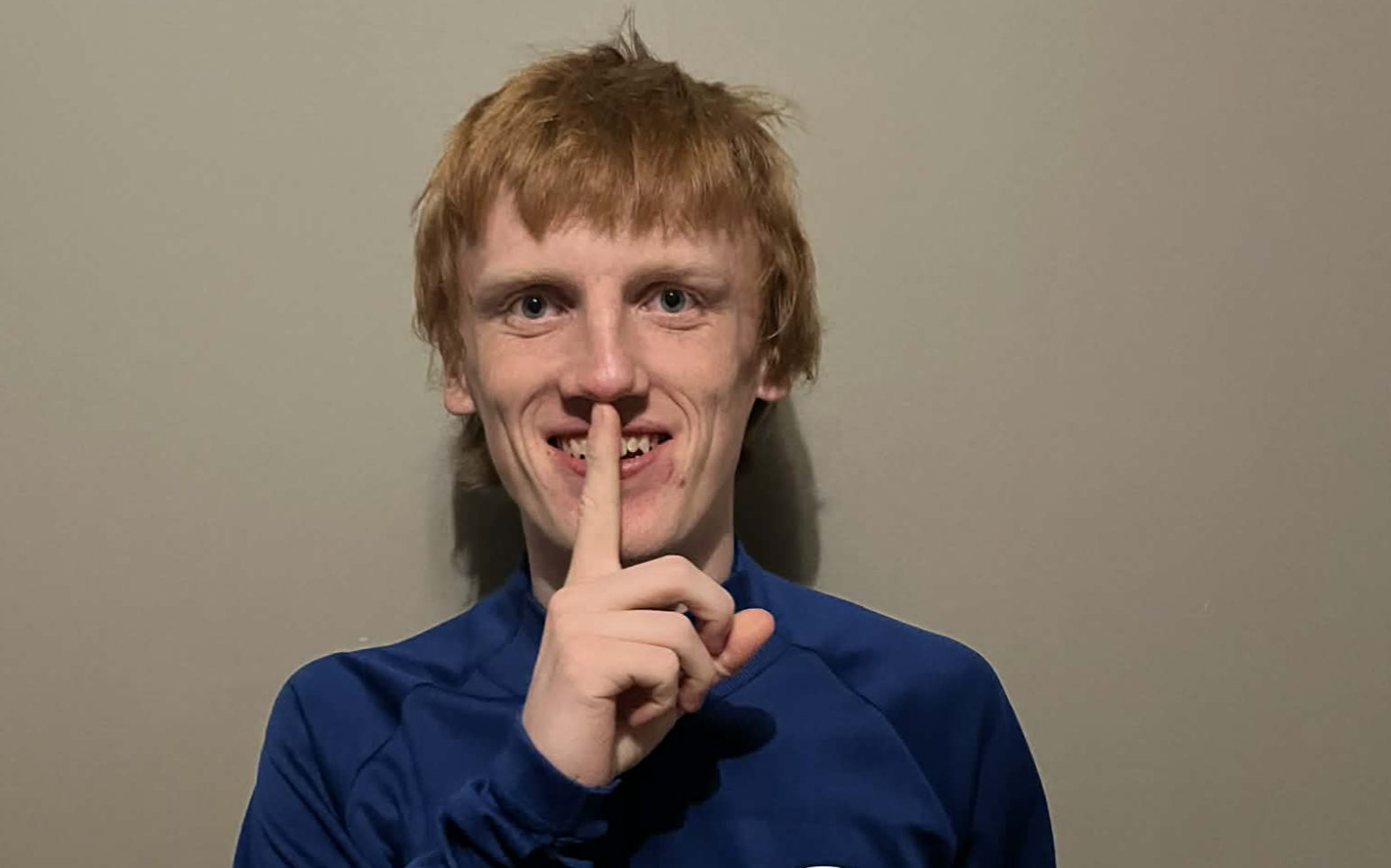 Tomålscorer Kasper Askeland var selvsagt godt fornøyd med to mål i kveld.