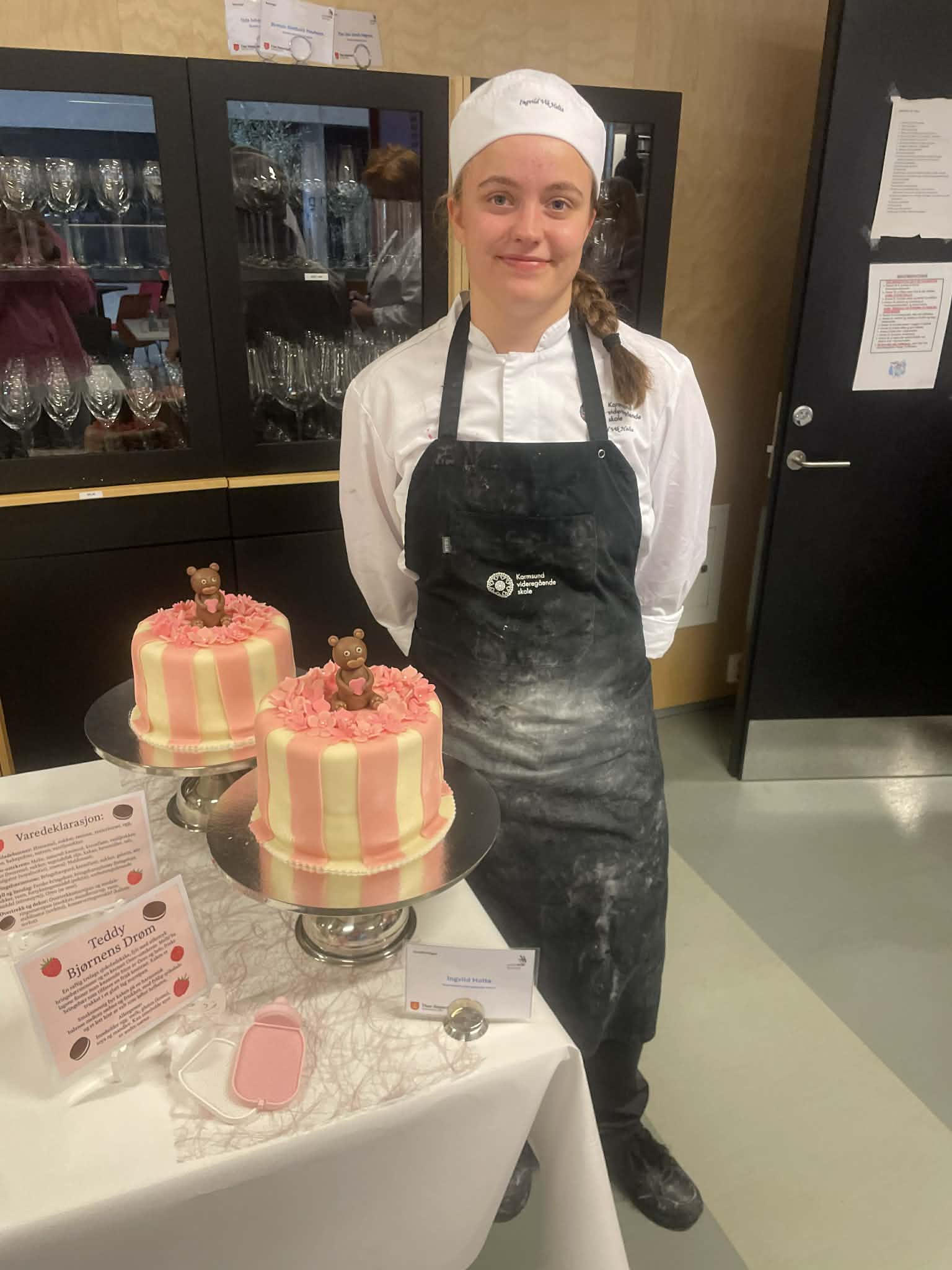 Ingvild Holta: Kjekt å komme så høgt opp.