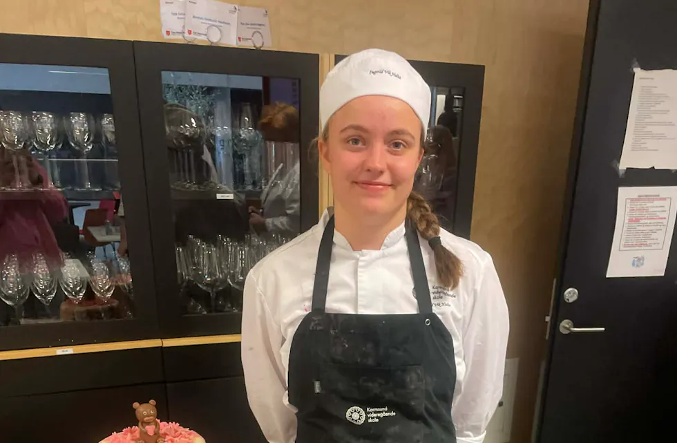 Ingvild Holta: Kjekt å komme så høgt opp.