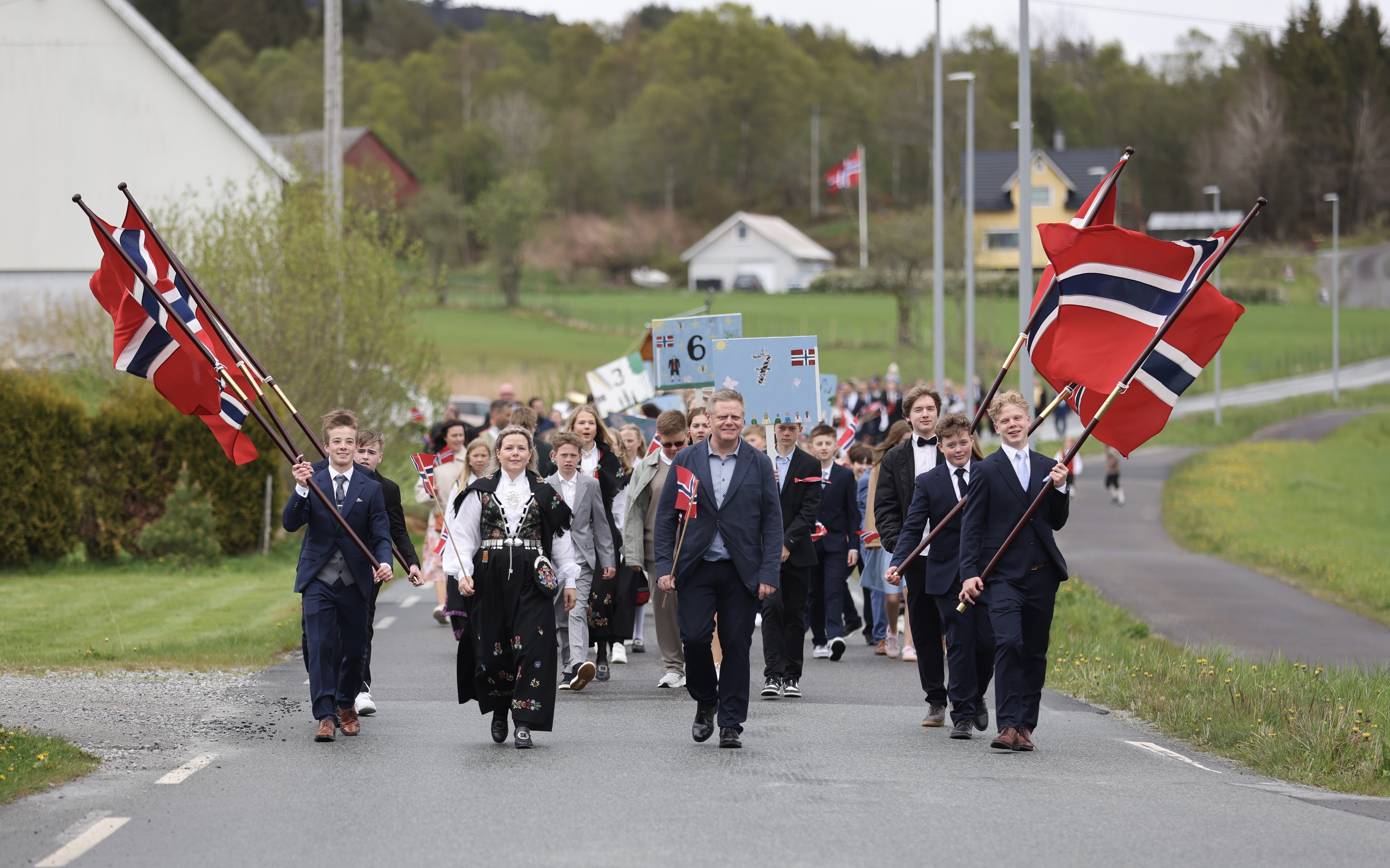 Flott tog også på Førland. Foto: Alf-Einar Kvalavåg