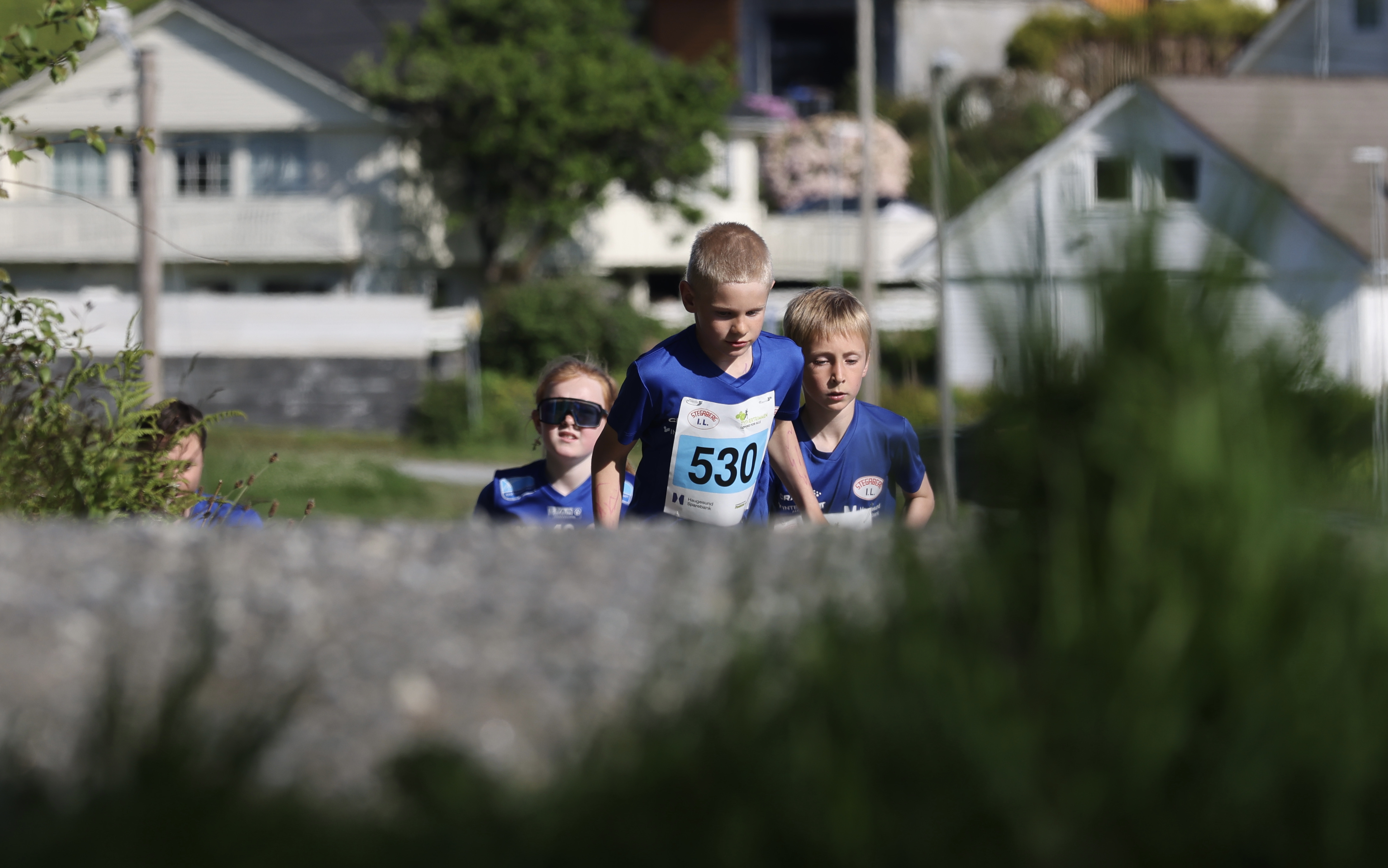 Det var stor innsats i Oskar Amdal sprinten over 1,4 kilometer. Foto: Alf-Einar Kvalavåg
