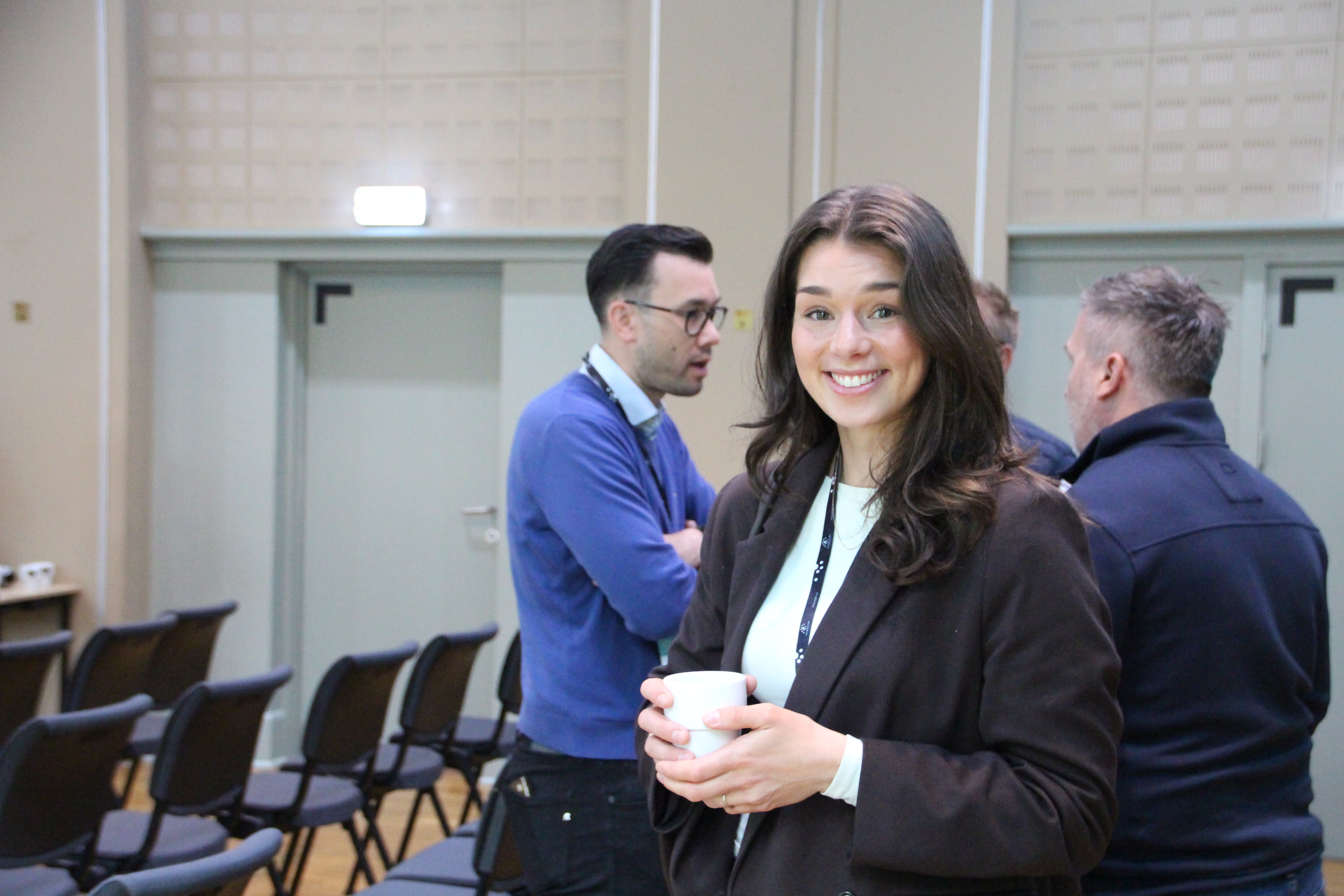 Åshild Eikemo Slinning fanget publikum med sin presentasjon om livsstil, livsvalg og  Nodland Gardstun under Næringsforeningen Haugalandets arrangement B2B Connect tirsdag formiddag. 