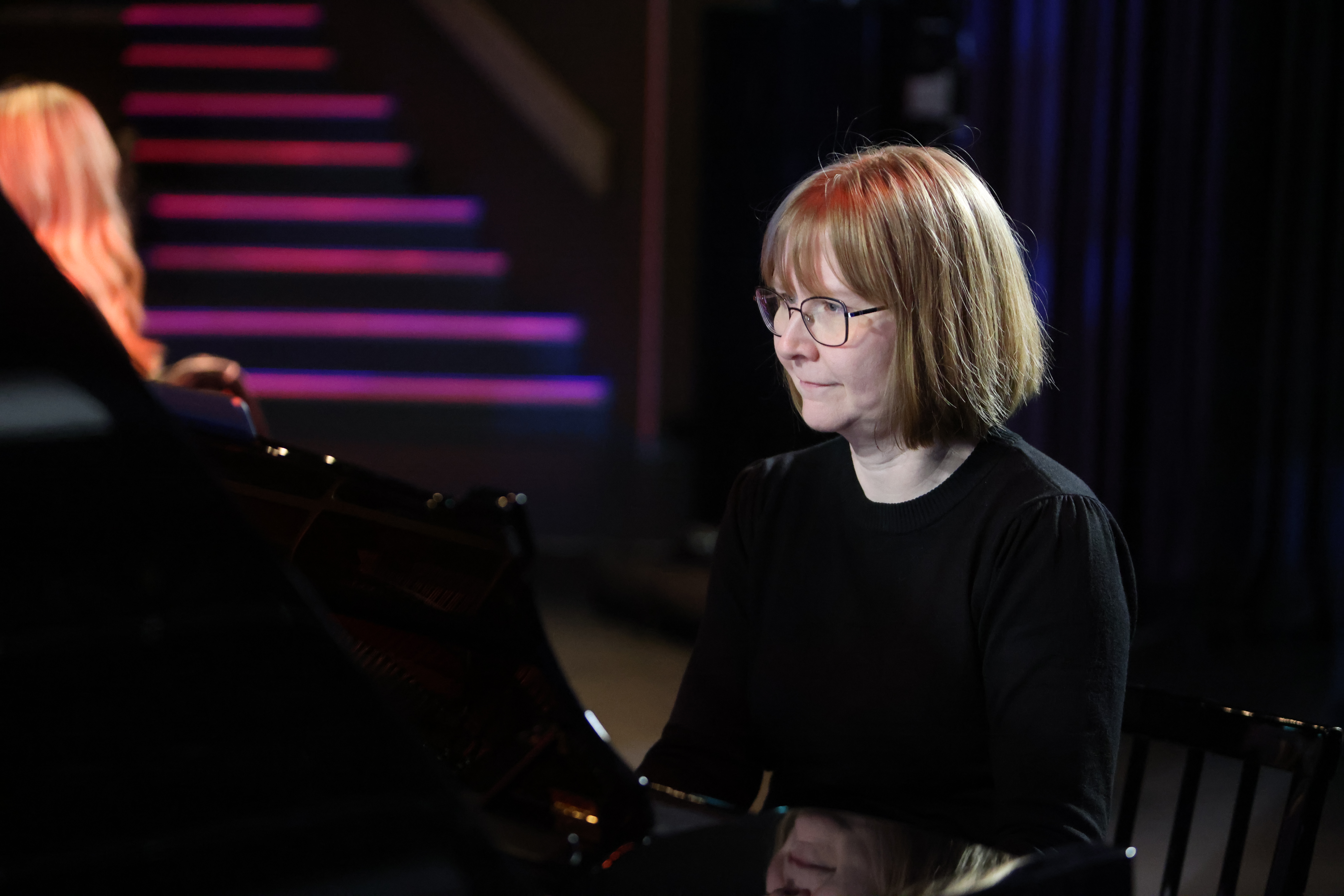 Marina Johansson har spelt mange gonger i Tysværtunet. Her frå ein av mange lunsjkonsertar.
Arkivfoto: Alf-Einar Kvalavåg
