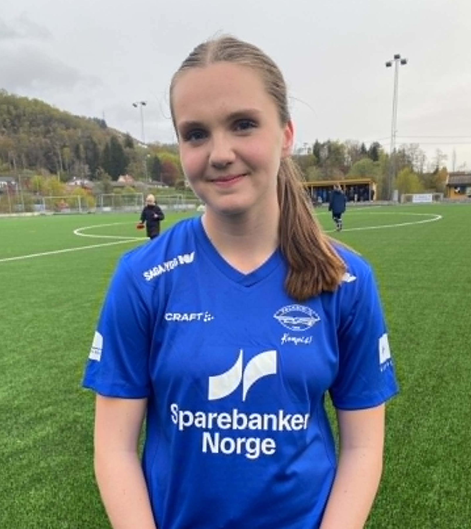 Vilde Gautesen var kveldens målscorer: Foto: Asbjørn Bakken