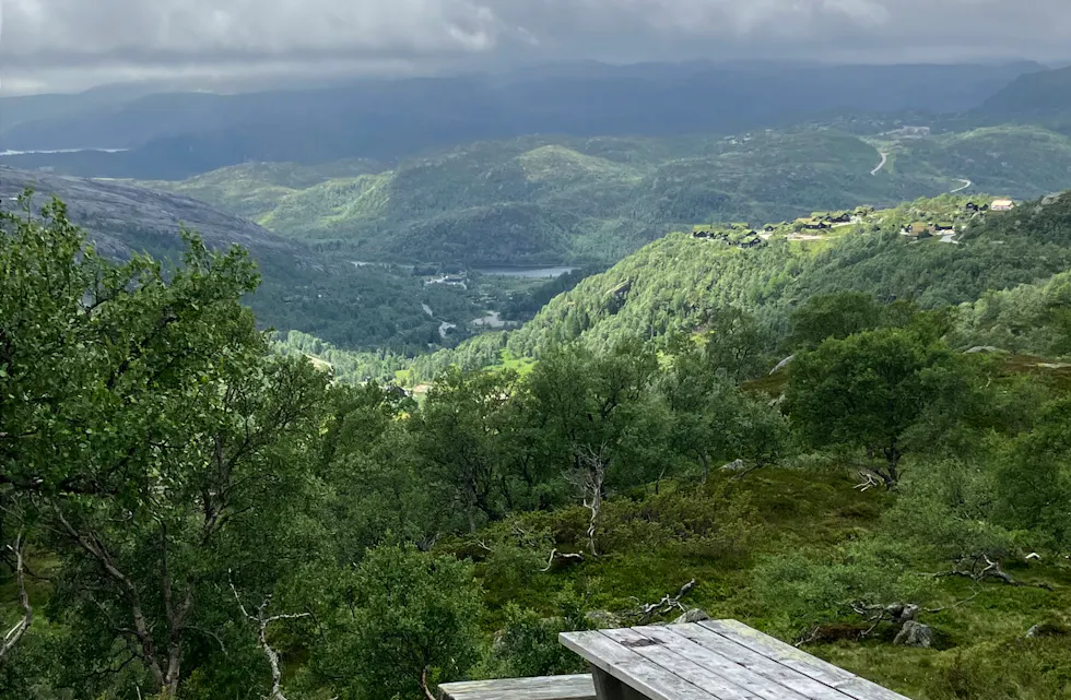 Frå Suleskarsvegen.