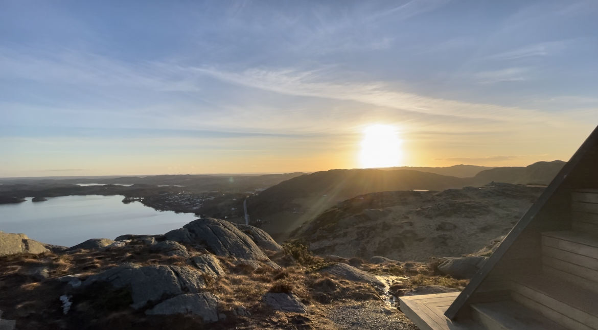 Utsikt fra Alvanuten