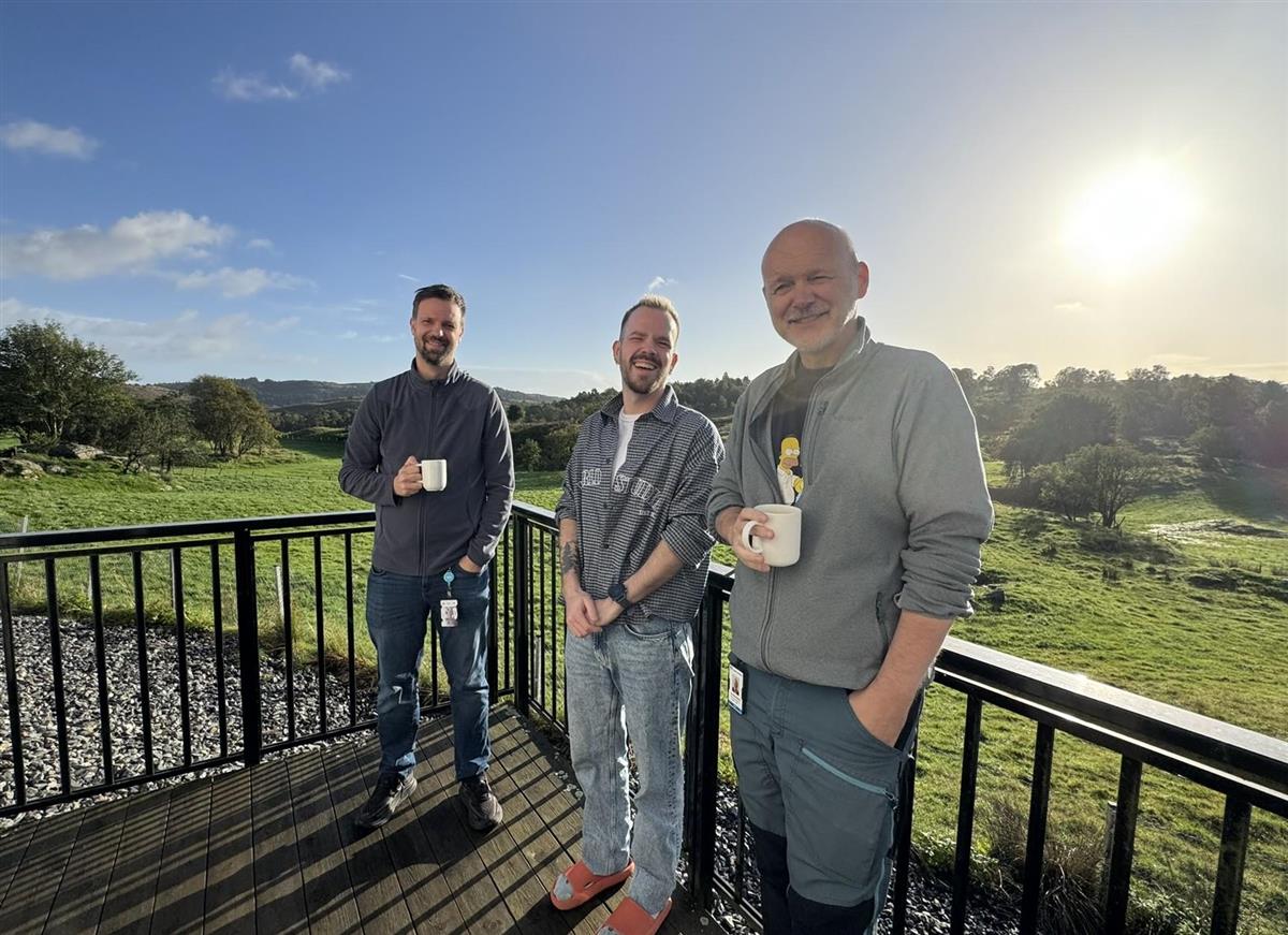Jostein Vestre, Jonny Soltvedt og Jan Atle Kolseth, Stegaberg