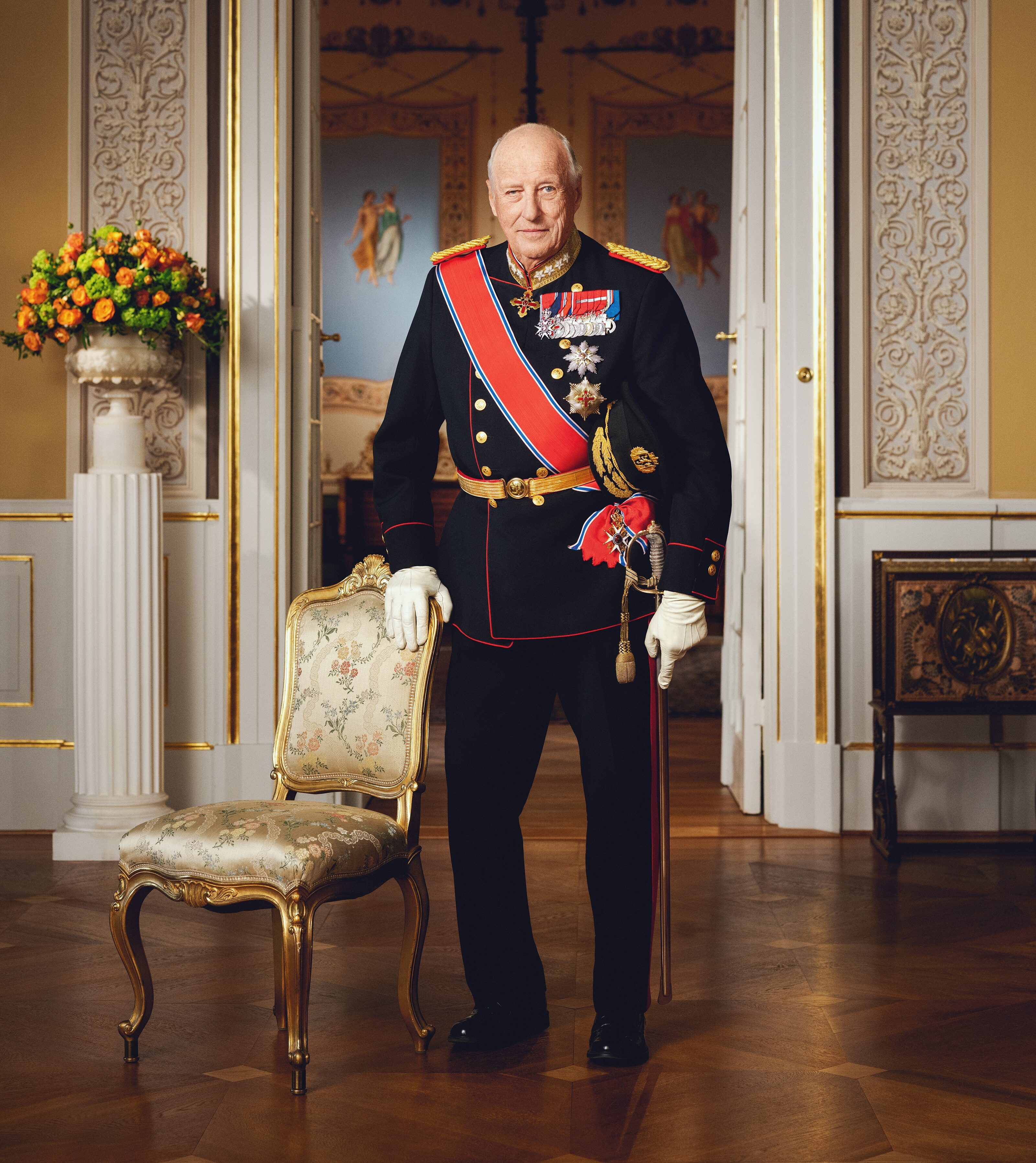 Hans Majestet Kong Harald 2025. Foto: Kimm Saatvedt / Det kongelige hoff