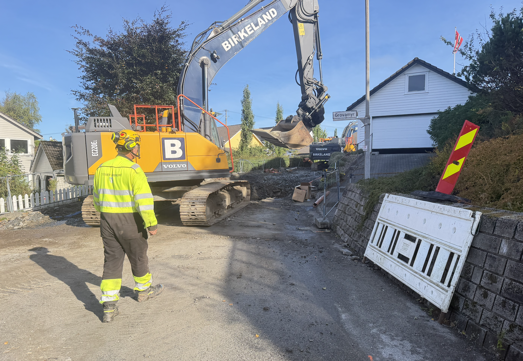 Prosjektleiar Leif Gunnar Søvik i Tysvær kommune i eit roleg augeblikk. 