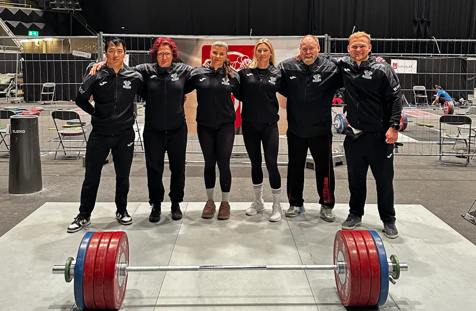 Stefan Rønnevik, Sindre Rød Torsteinsen, Dag Rønnevik, Vilde Davidsen, Terese Bjørnebøle og Monika Zakrzewska, Tysvær Vektløfterklubb