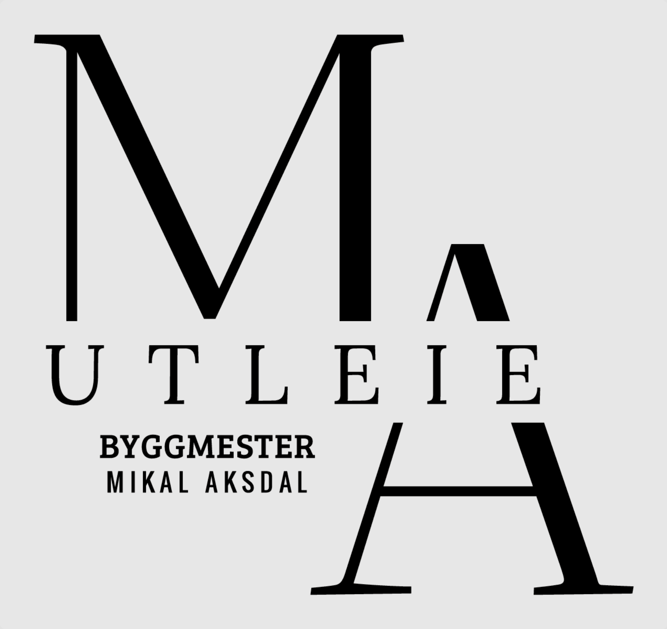 MA Utleie AS logo