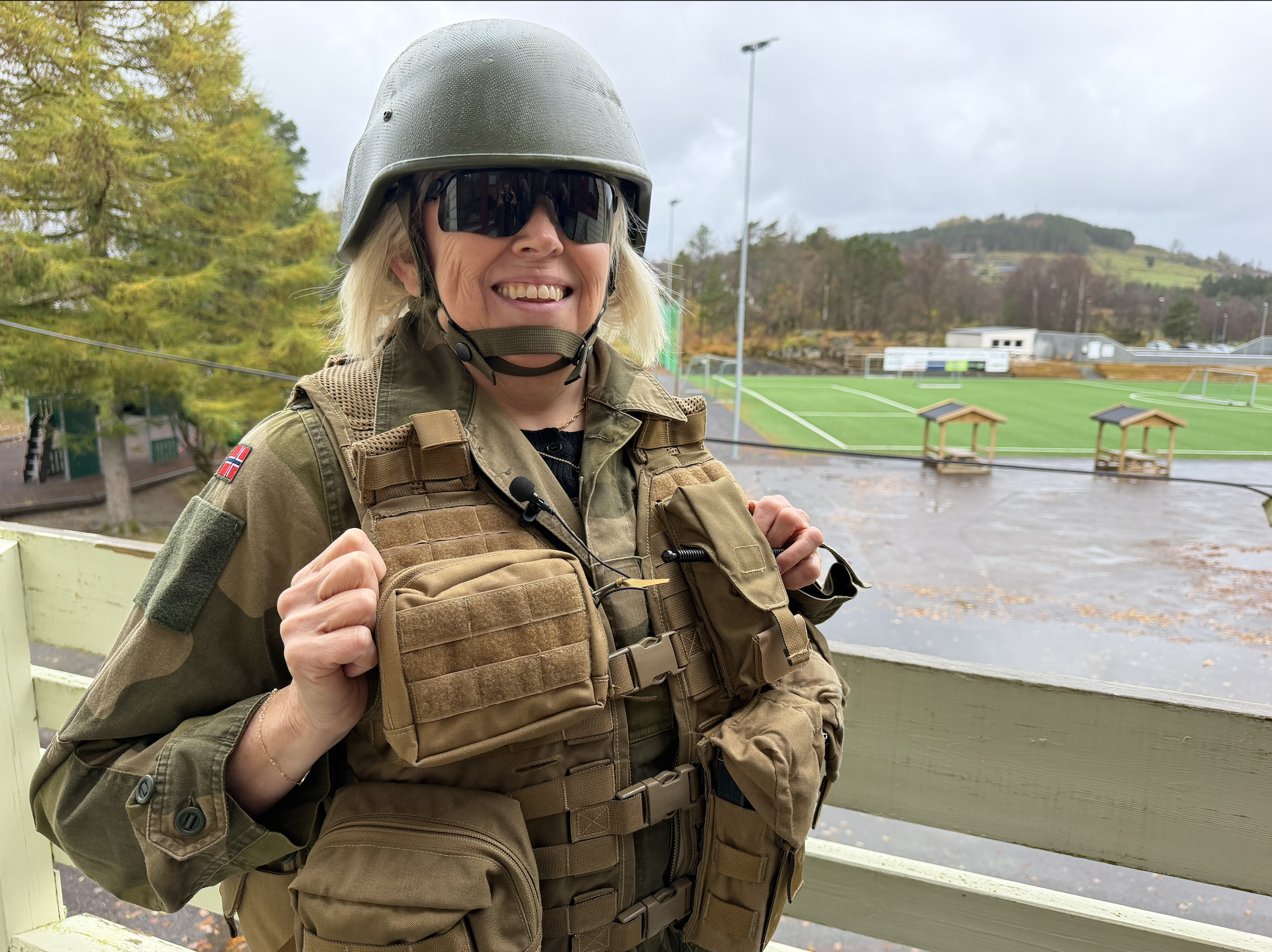 Rektor Grete Fjeldheim Vestbø, eller general Vestbø om du vil. 
